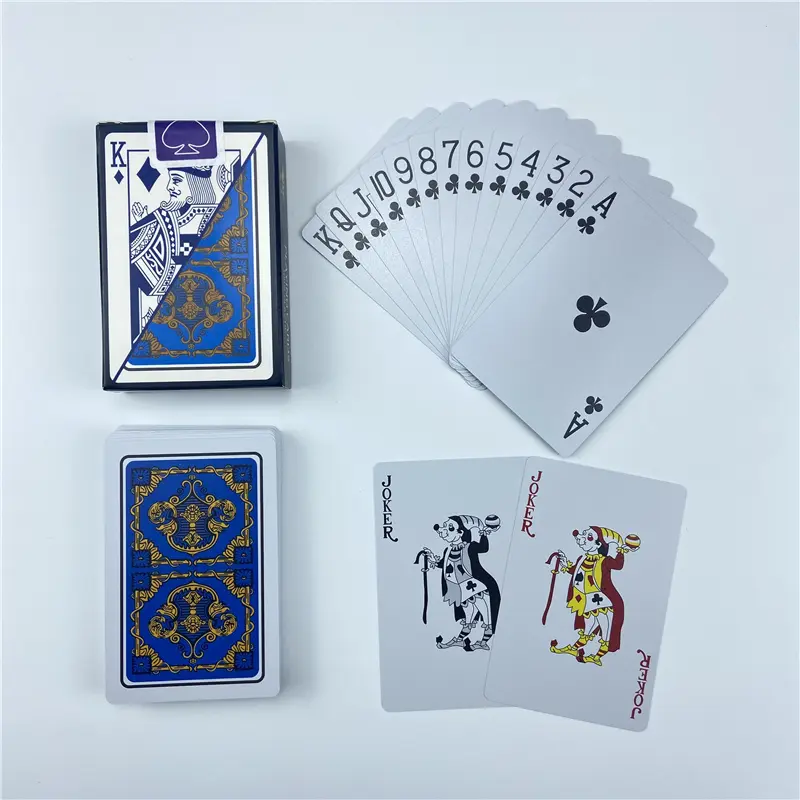New Plastic Playing Cards 5.8CMX8.8CM Waterproof Folding Repair Gram PVC Entertainment Washable Adult Soha Bridge