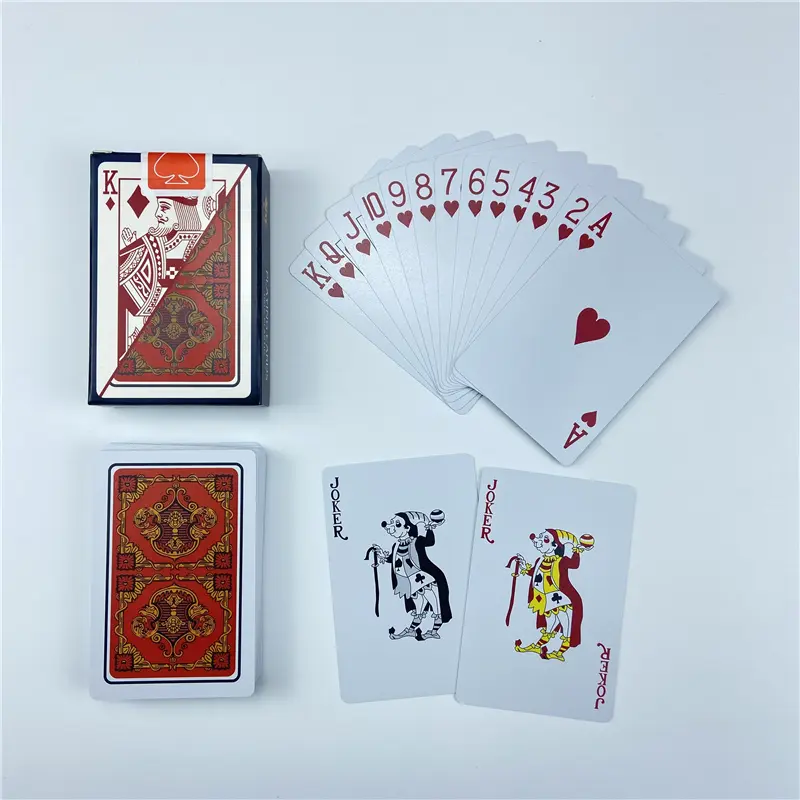 New Plastic Playing Cards 5.8CMX8.8CM Waterproof Folding Repair Gram PVC Entertainment Washable Adult Soha Bridge