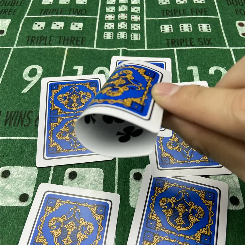 New Plastic Playing Cards 5.8CMX8.8CM Waterproof Folding Repair Gram PVC Entertainment Washable Adult Soha Bridge