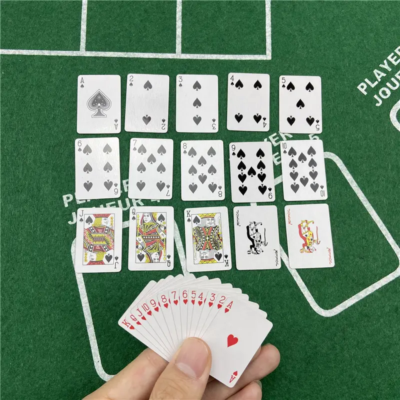 Playing Cards Cute MINI Miniature Games Poker Mini 40X28mm Paper Miniature For Dolls Accessory Home Decoration High Quality