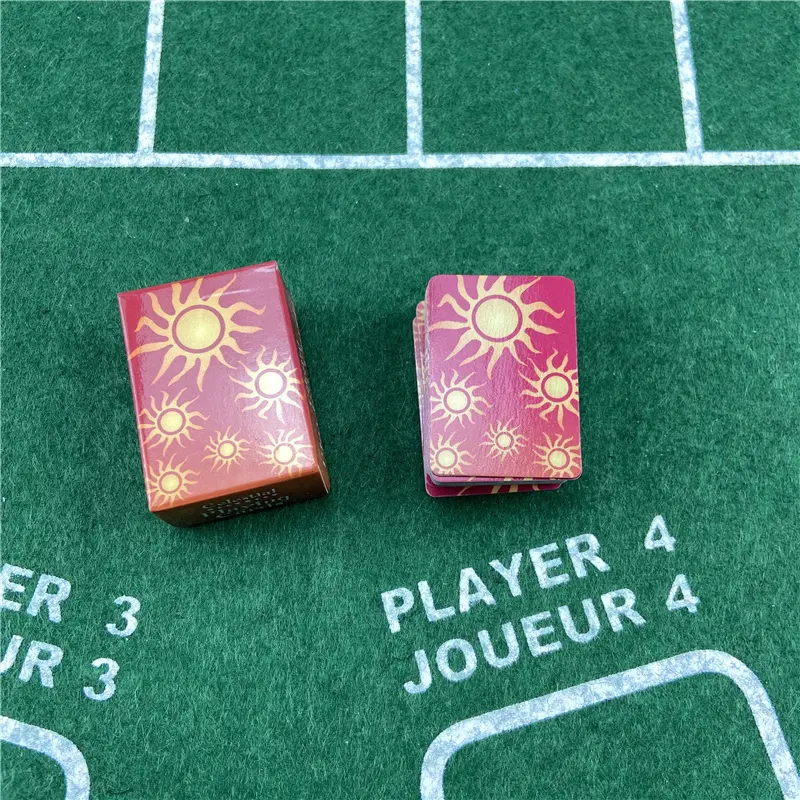 Playing Cards Cute MINI Miniature Games Poker Mini 40X28mm Paper Miniature For Dolls Accessory Home Decoration High Quality
