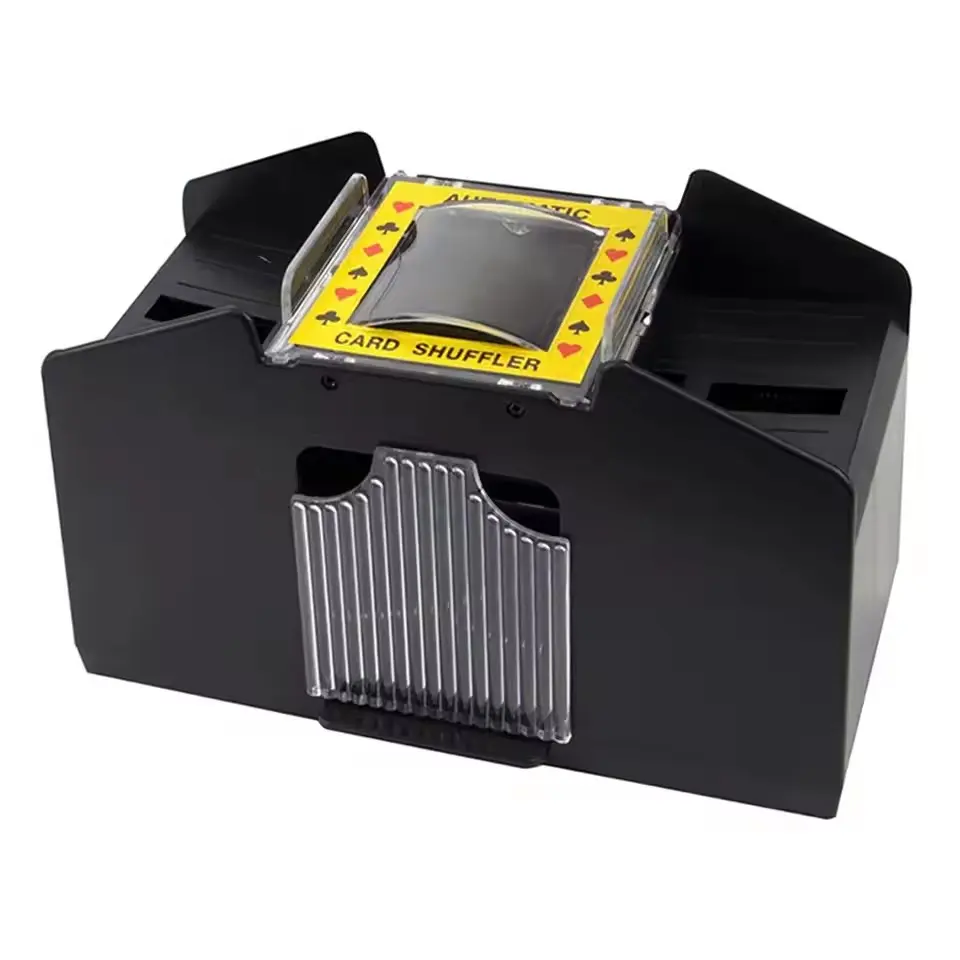Automatic Playing Cards Shuffler Mixer Games Poker Sorter Machine Dispenser for Travel Home Festivals Xmas Party Battery