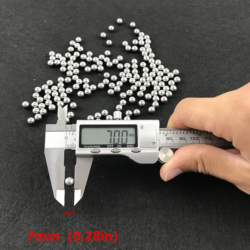 High Carbon Steel Ball Precision 1000pcs/set 7mm/7.5mm Bright-quenched Outdoor Mechanical Bicycle Bearing Accessories