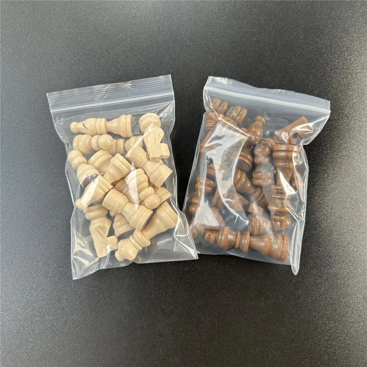 2.5-inch Chess Pieces New Advanced Solid Wood Pieces Set 32 Pieces Table Puzzle Entertainment Game