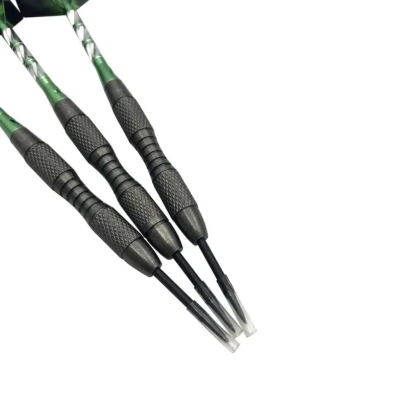3pcs High-Grade Steel Tip Darts Set with Imitation Tungsten Needles and Printed Flights - Perfect for Accurate Target Throwing
