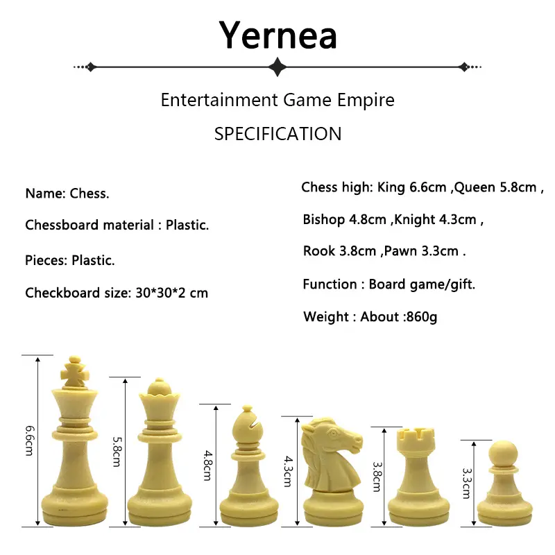 New Chess Magnetic Folding Chessboard Plastic Chess Pieces Magnetic Chess Games Checkerboard 30*30*2cm Entertainment Game
