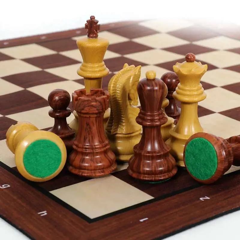 International Chess Set 51cm/20inch Foldable Silicone Chessboard, New Large King Size 9.6cm/3.8inch Heavy Chess Game Set