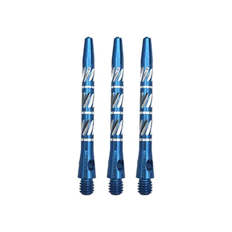 3pcs/set Colored Engraved Dart Rod 50mm/1.97in Aluminum Alloy Material 5-color Dart Rod Accessories Throwing Dart Entertainment
