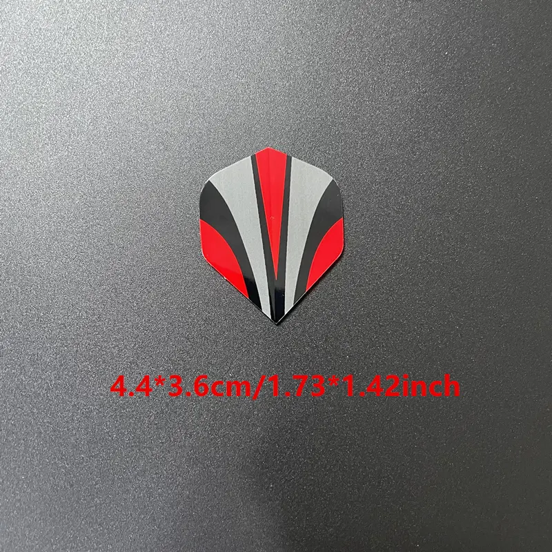 60 pieces/set 6-style dart wings withstand a variety of patterns for professional darts and soft-tip darts accessories