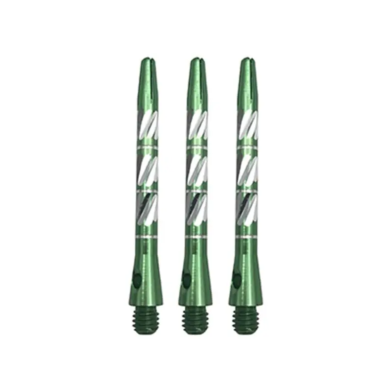 3pcs/set Colored Engraved Dart Rod 50mm/1.97in Aluminum Alloy Material 5-color Dart Rod Accessories Throwing Dart Entertainment