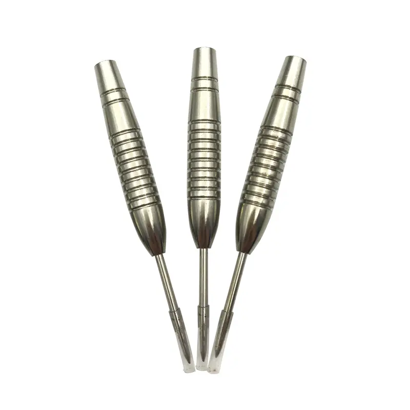 12 silver uniquely shaped dart needles, 20g/0.7oz iron material, electroplated process, dart accessories, steel tips