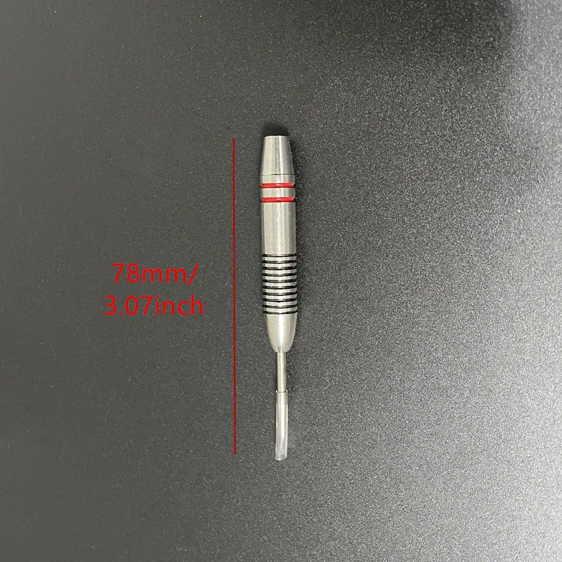 High end 12 dart needles 22g/0.78oz black and red striped stainless steel material entertainment accessories steel tip