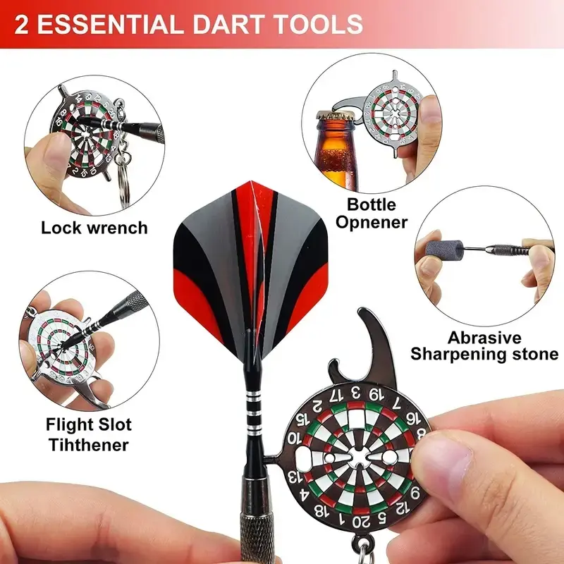 12 sets of 1 professional pin-type darts hard flying competitive throwing game adult training entertainment