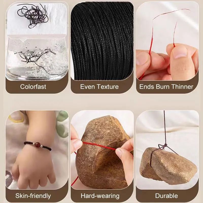 Paracord 1mm One Stand Core Rope for Survival Camping Climbing