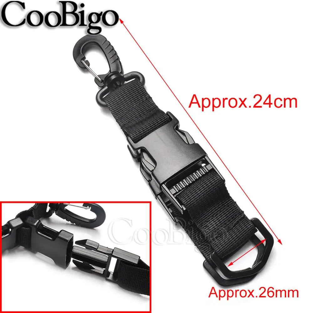 1pcs Quick Side Release Buckle Swivel Snap Hook Adjustable Webbing Strap Clasp Outdoor Backpack DIY Accessories Multi Function
