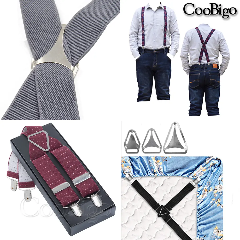 50pcs Webbing Strap Triangle Slide Buckle Adjuster Suspender Clasp Clip Pants Leather Craft DIY Hardware Metal 15mm 20mm 25mm