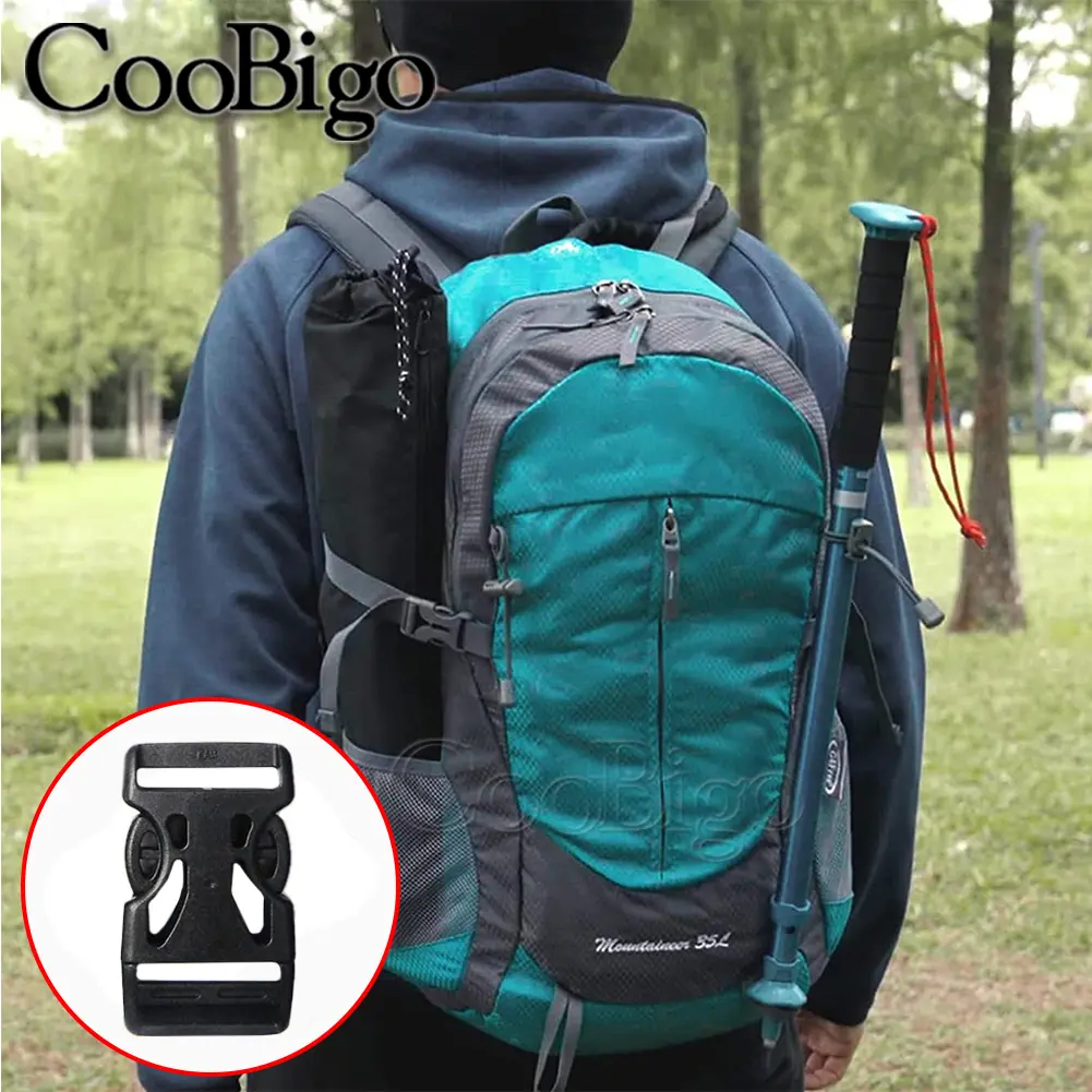 Side Release Buckle Plastic Adjustable Webbing Buckles Belt Paracord Bracelet Dog Collar Outdoor Backpack Strap DIY Accessories