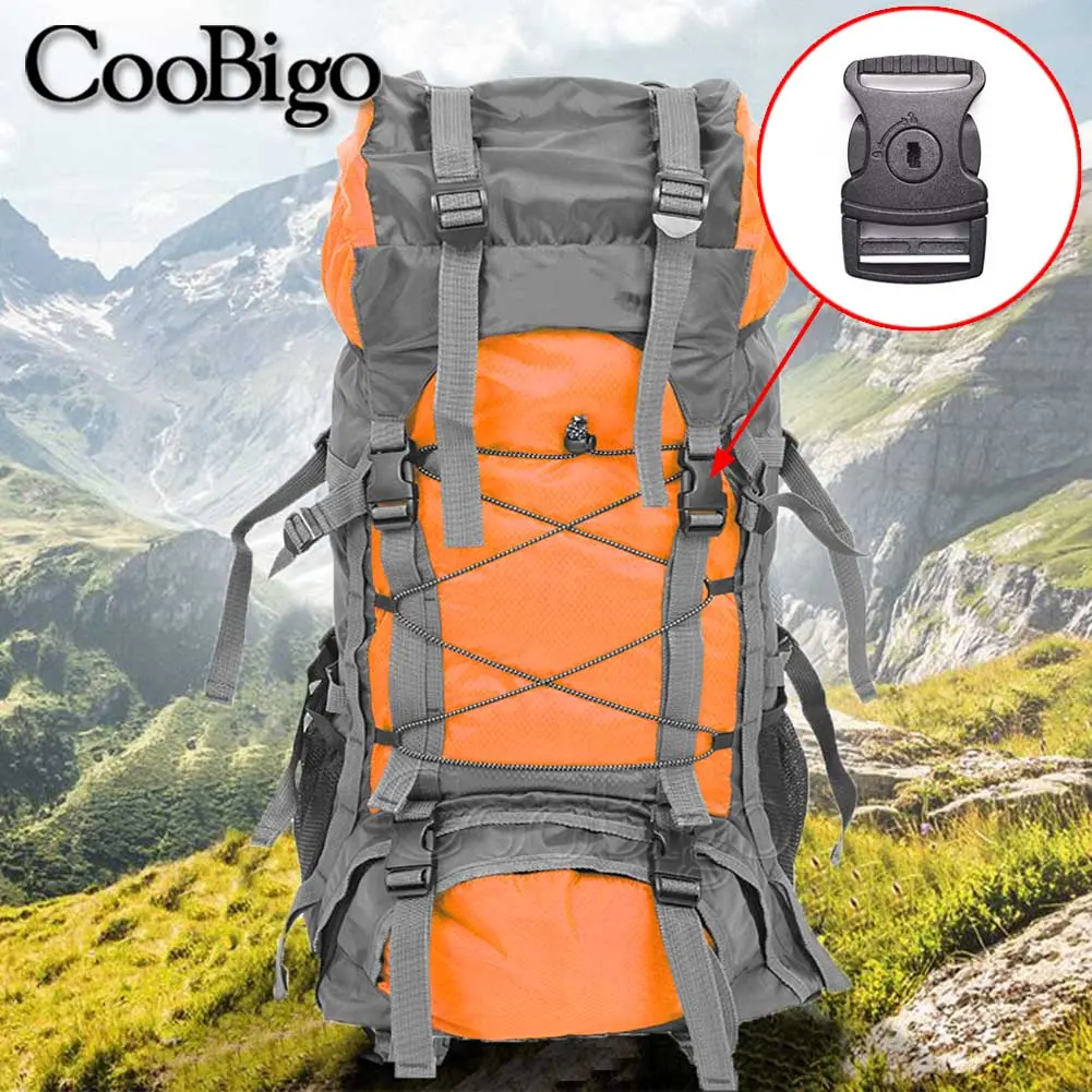 5pcs Side Release Buckle Key Locking Protect Clasp Webbing Outdoor Backpack Strap Pet Collar Paracord Bracelet DIY Accessories