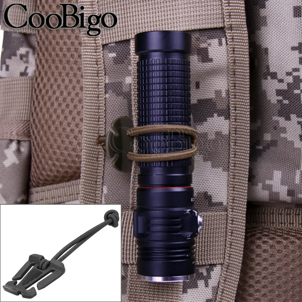 Plasctic Carabiner D-ring Clips Molle Webbing Backpack Buckle Snap Lock Attach Grimlock Outdoor Hiking Camping Bag Hanger Hook