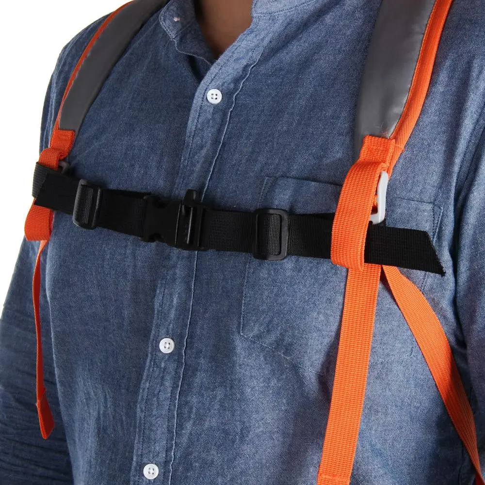 1Pcs 3/4" 1" Dual Release Buckle Whistle Chest Harness Strap Webbing Sternum Outdoor Camping Tactical Backpack Bag Strap