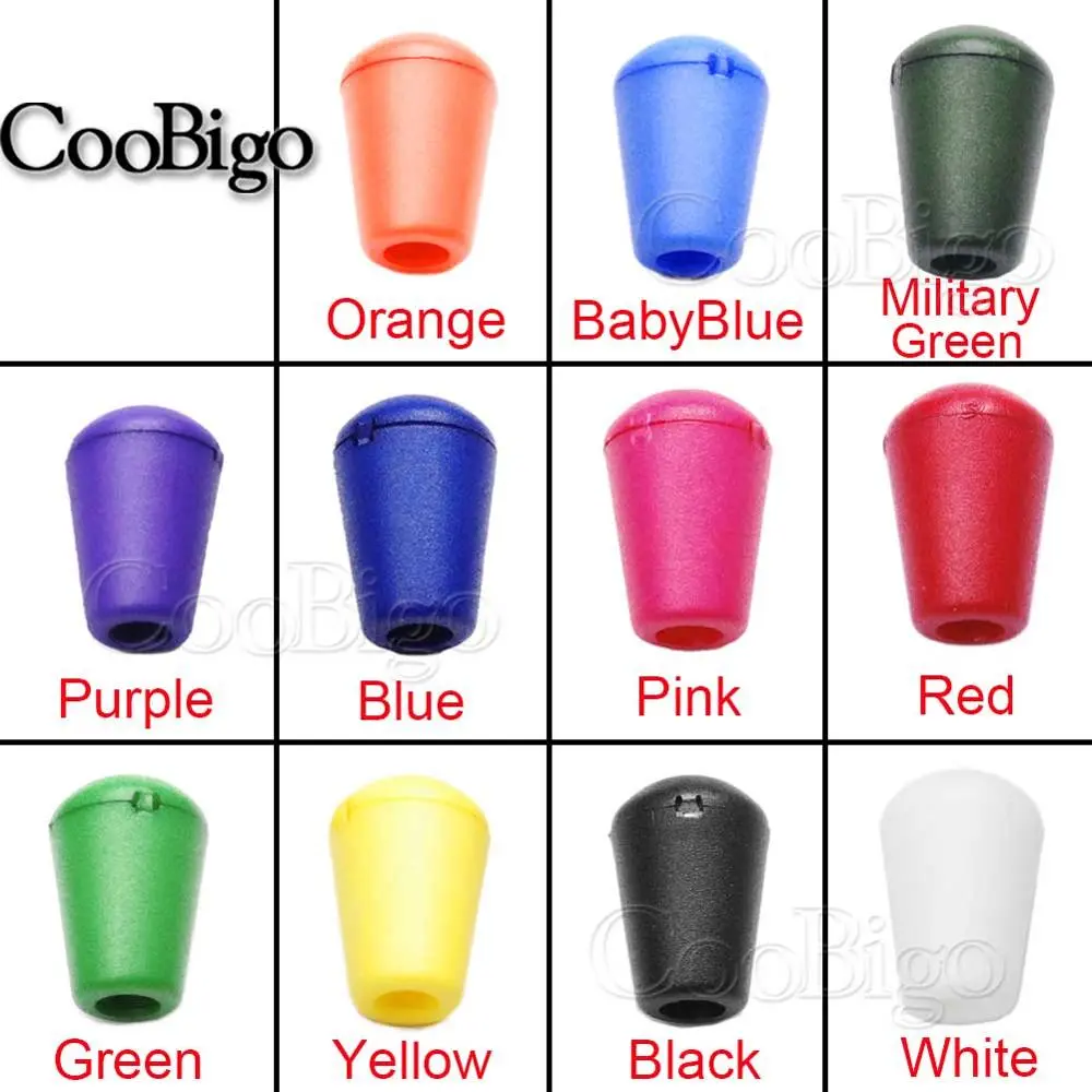 10pcs Plastic Cord Ends Bell Stopper With Lid Lock Toggle Clip Paracord Rope Outdoor Sportswear Shoelace Bags DIY Accessories