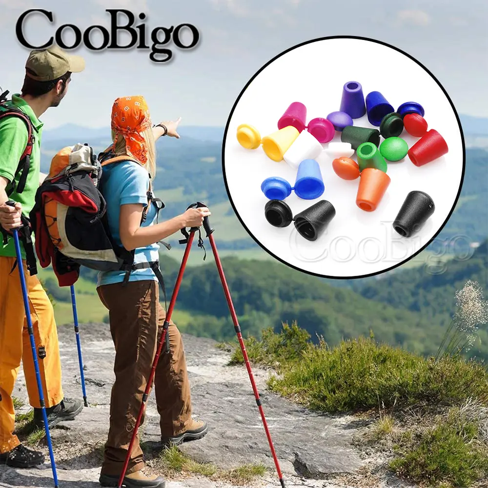 10pcs Plastic Cord Ends Bell Stopper With Lid Lock Toggle Clip Paracord Rope Outdoor Sportswear Shoelace Bags DIY Accessories