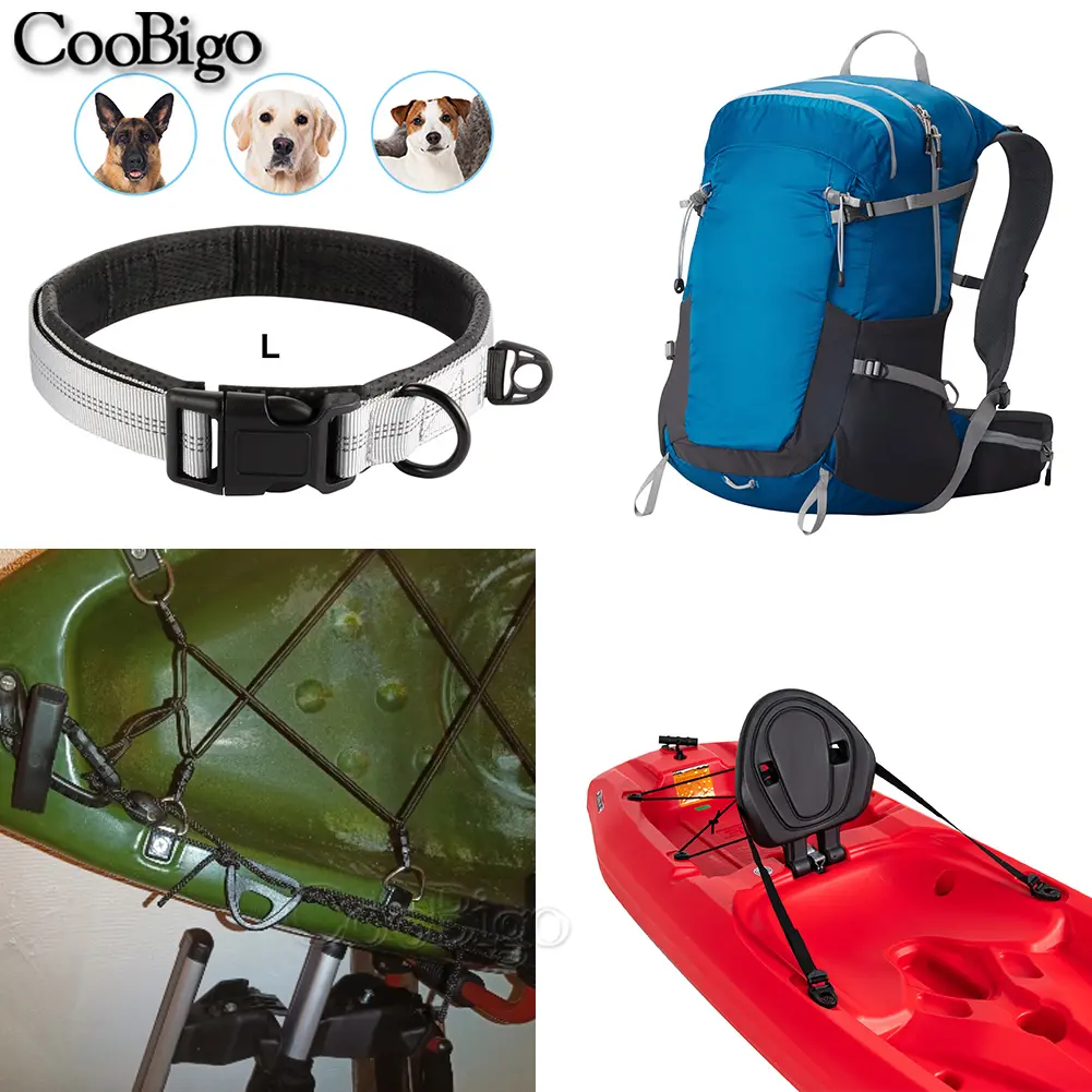 20pcs Plastic D Ring Loop Buckle Swivel Clip Outdoor Backpack Bag Tactical Belt Webbing Strap Accessory 20mm 25mm 32mm 38mm 50mm