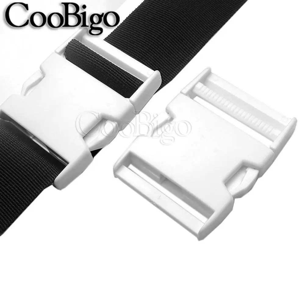 5pcs Plastic Webbing Buckle Side Release Buckles Adjustable Paracord Bracelet Pets Collar Belt Outdoor Backpack Strap Accessory
