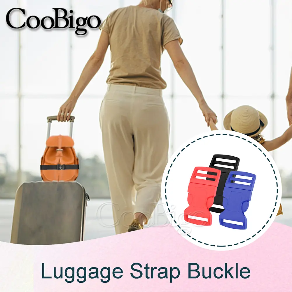 5pcs Curved Side Release Buckles Plastic Paracord Buckles Outdoor Camp Backpacks Bag Strap Bracelets Accessories 15mm 20mm 25mm