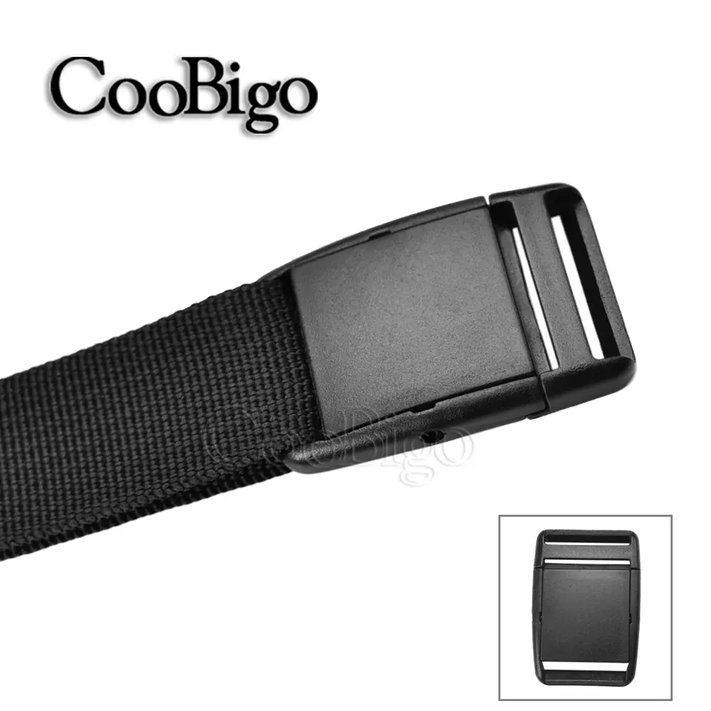 10pcs Center Release Buckles Plastic For Outdoor Backpack Bags Sports Luggage Belt Buckle Accessories 20mm 25mm 30mm 38mm