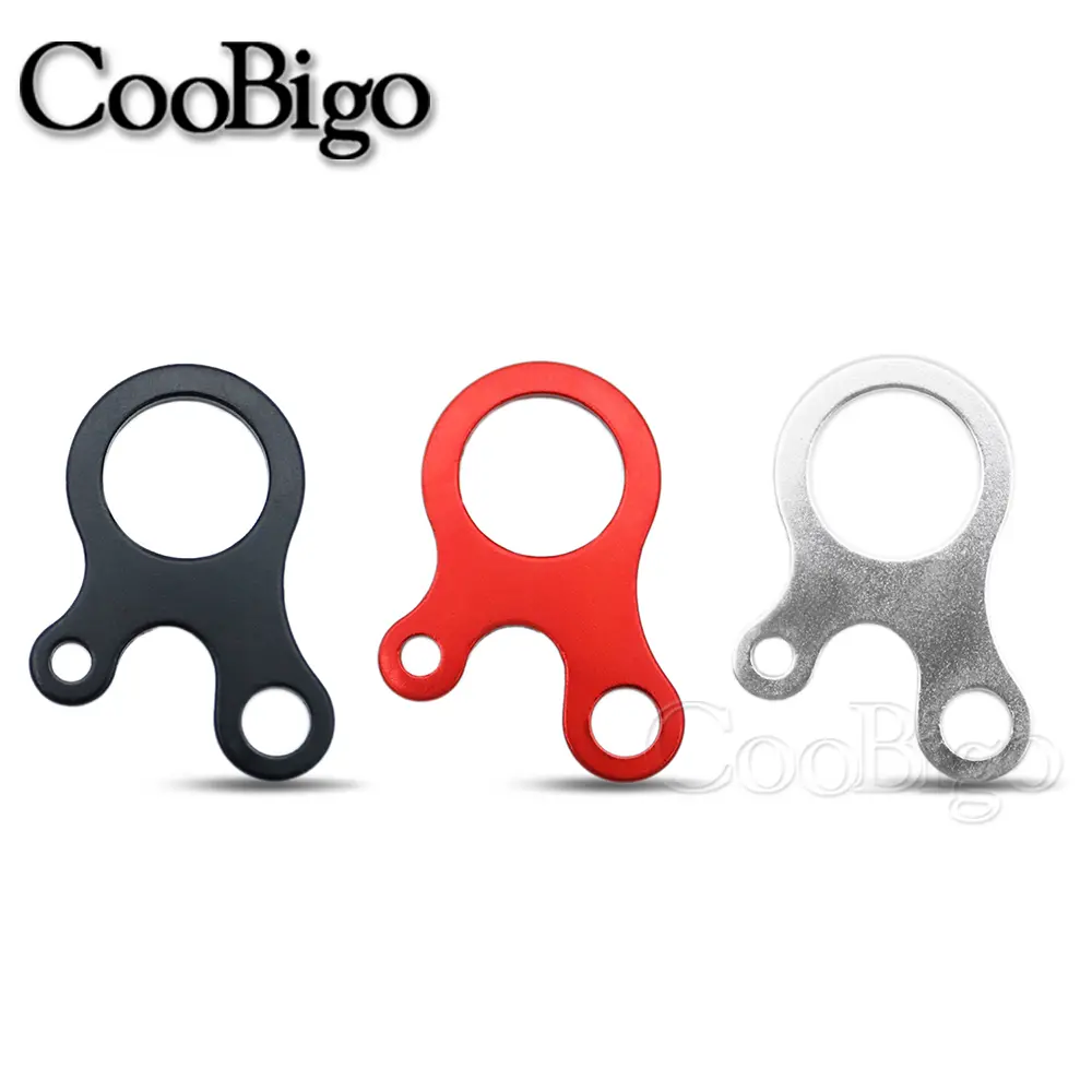 10pcs Aluminium Alloy Guyline Wind Rope Buckle 3 Hole Guyline Cord Adjuster for Outdoor Camping Cord Tent Rope Paracord Accessoy