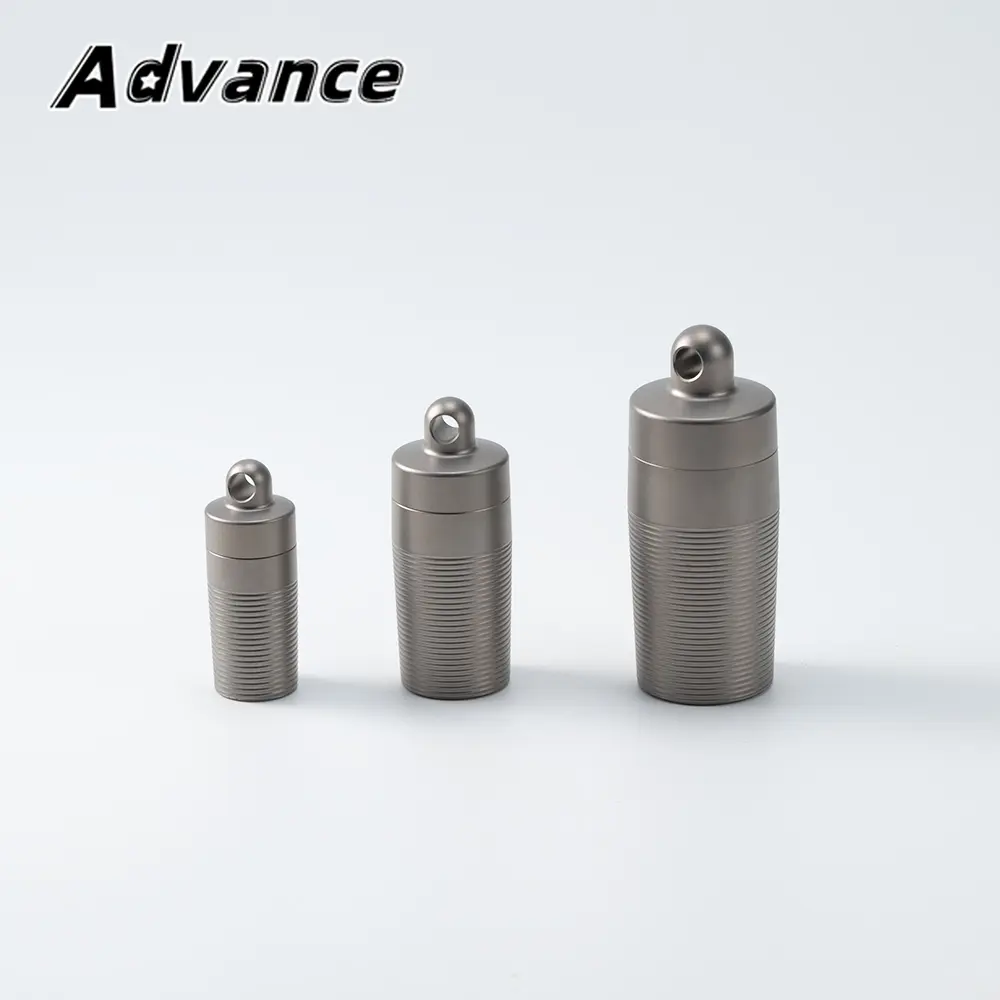 S/M/L Small Storage Bottle Portable Box Waterproof Titanium Bottle Outdoor Tool EDC