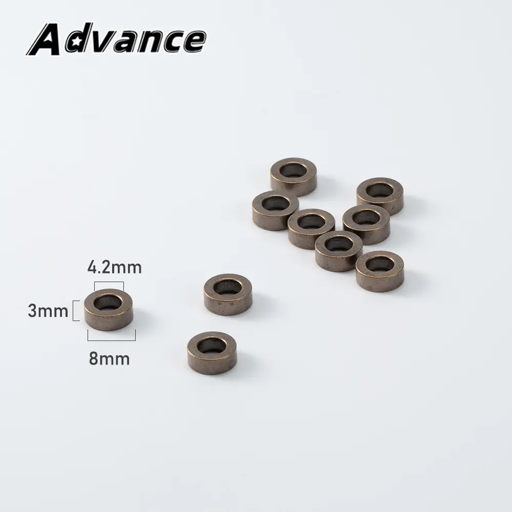 10pcs Small DIY Beads Paracord Keychain DIY Accessories Brass Round Bead Keyring Accessories