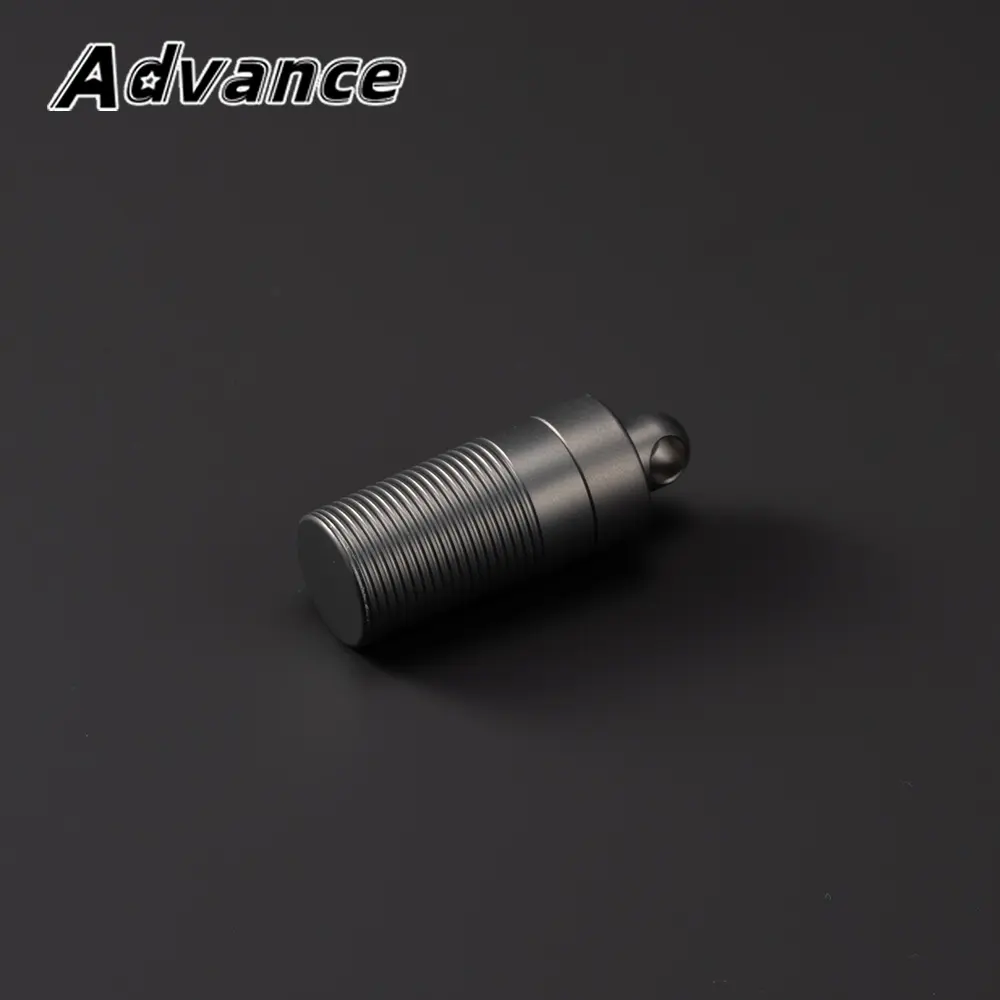 Small Storage Box Portable Waterproof Titanium Bottle Outdoor Tool EDC