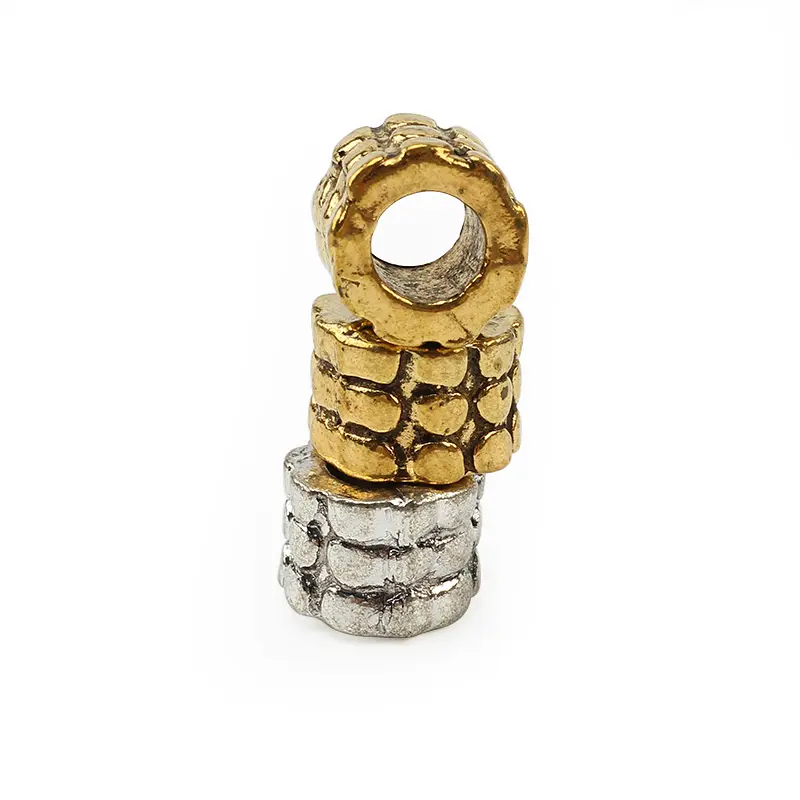 5pcs Zinc Alloy Knife Ring DIY Beads Umbrella Rope Cord Outdoor Knife Gadgets Pendant