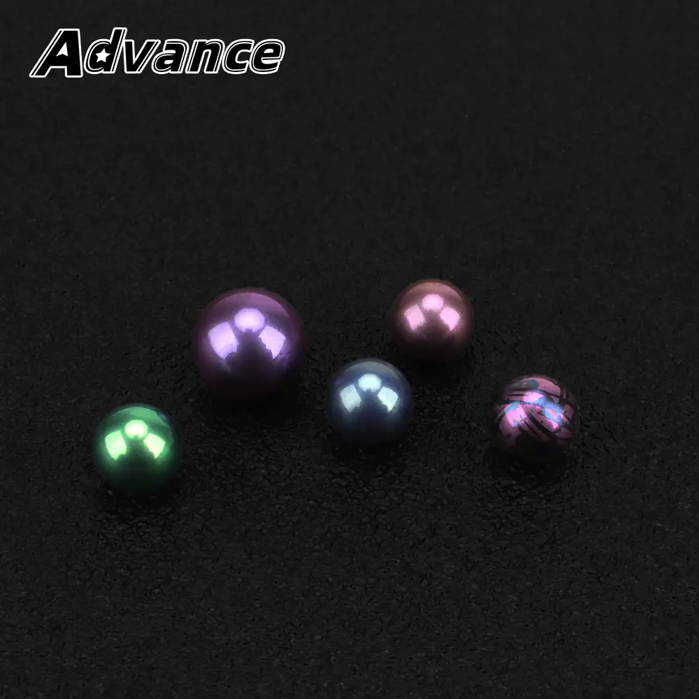 Titanium Alloy Small Bead Without Hole DIY Accessories Multifunction Small Tool Car Keyring Outdoor EDC