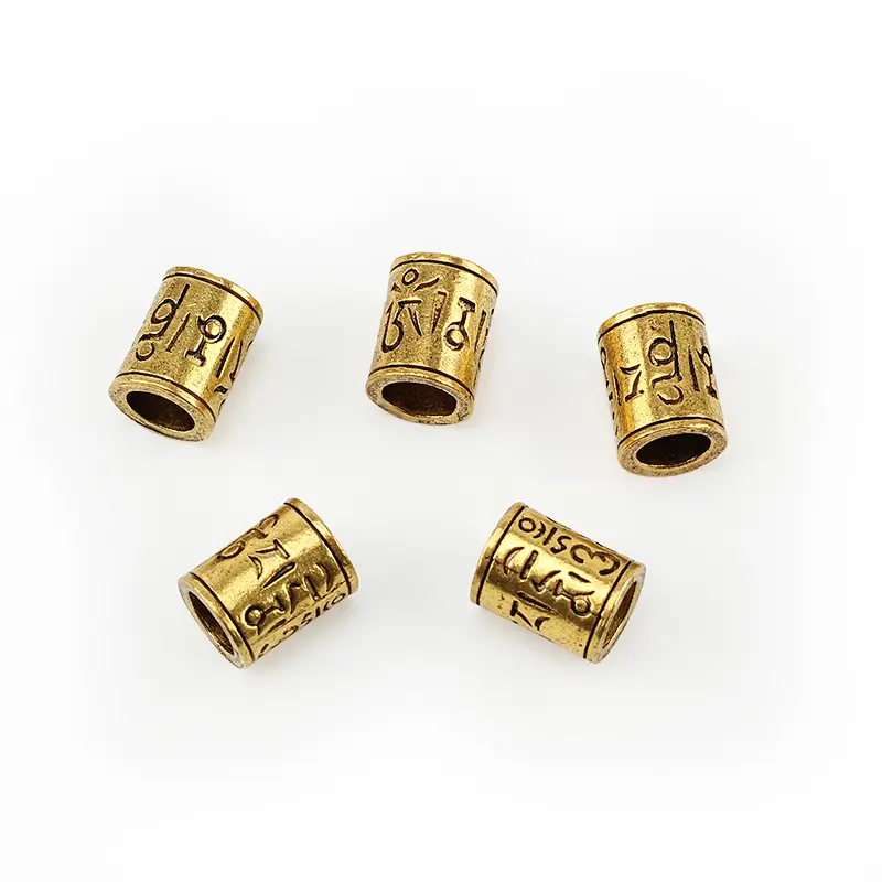 5pcs/lot Alloy Knife Beads Paracord Umbrella Rope Cord Outdoor Knife EDC Lanyard Gadgets Pendant