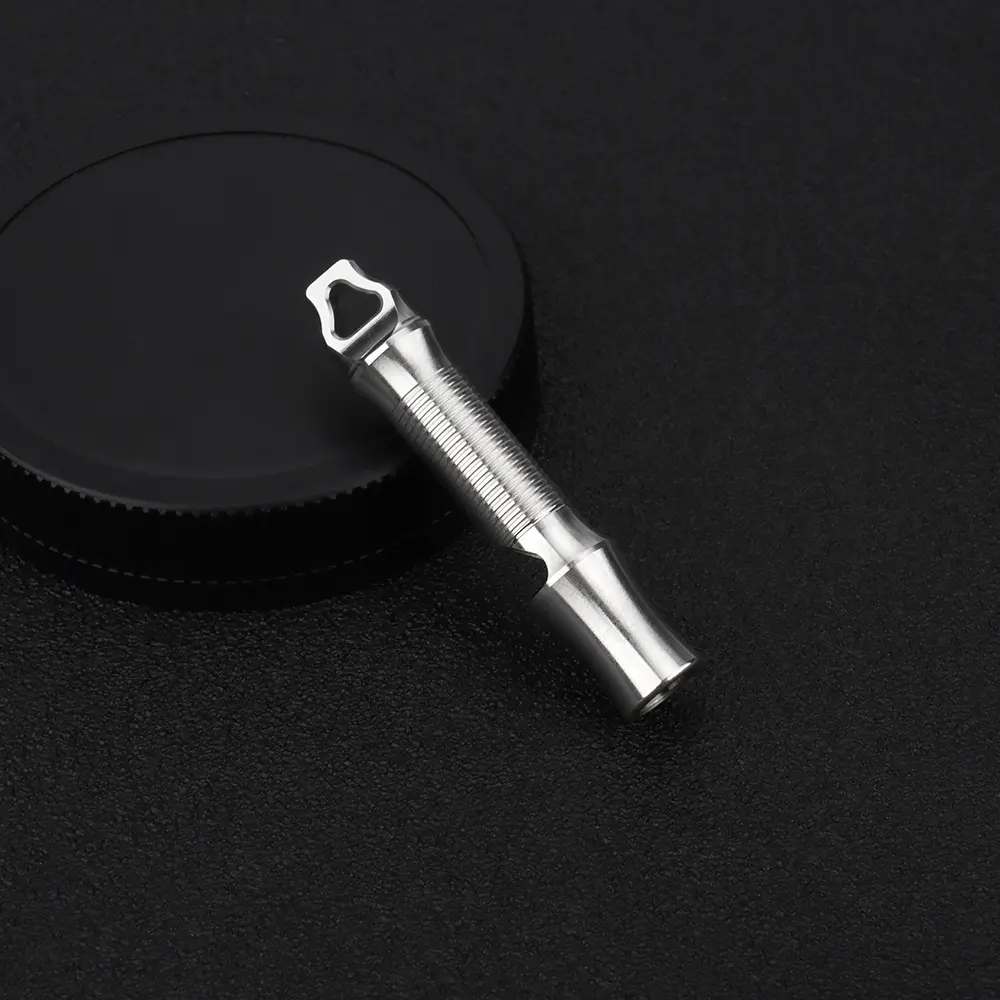 Stainless Steel Whistle Outdoor Training Supplies High-frequency Sound Whistle Camping Tool