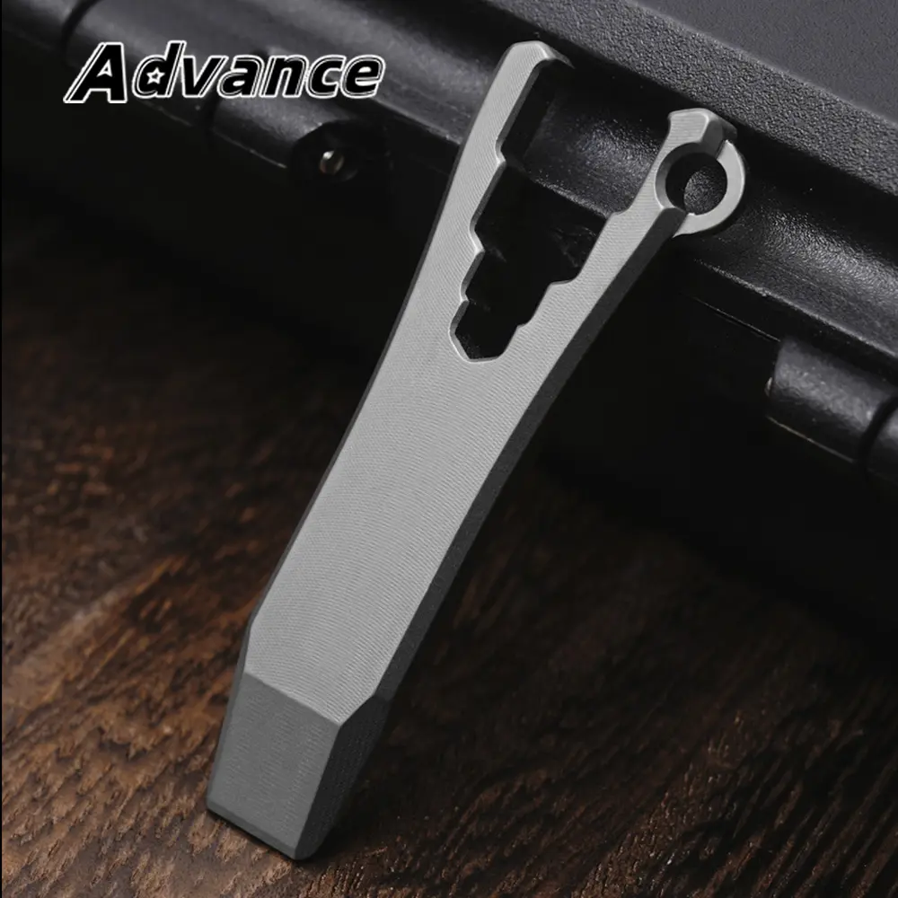 Titanium Alloy Mini Wrench Bottle Opener EDC Outdoor Small Tool Keyrchain Accessories