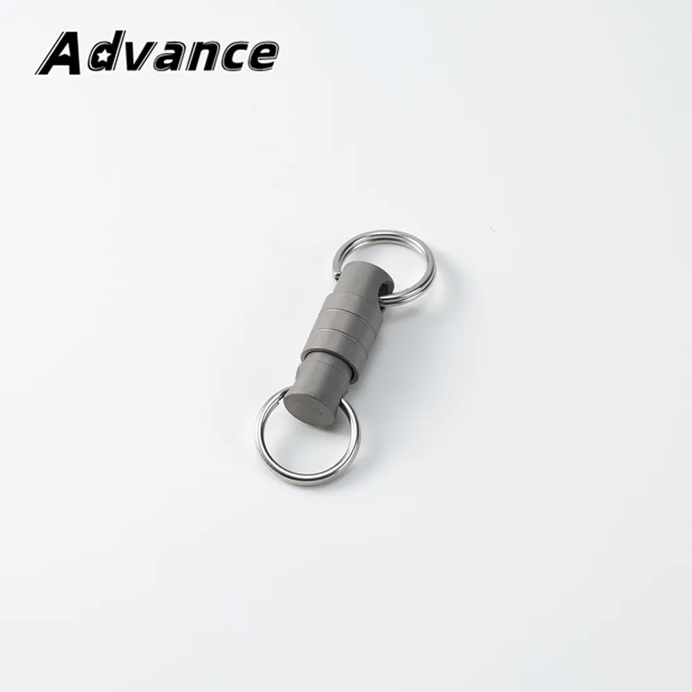Quick Release Keychain Buckle Outdoor EDC Key Ring Titanium Keychain Outdoor Tool