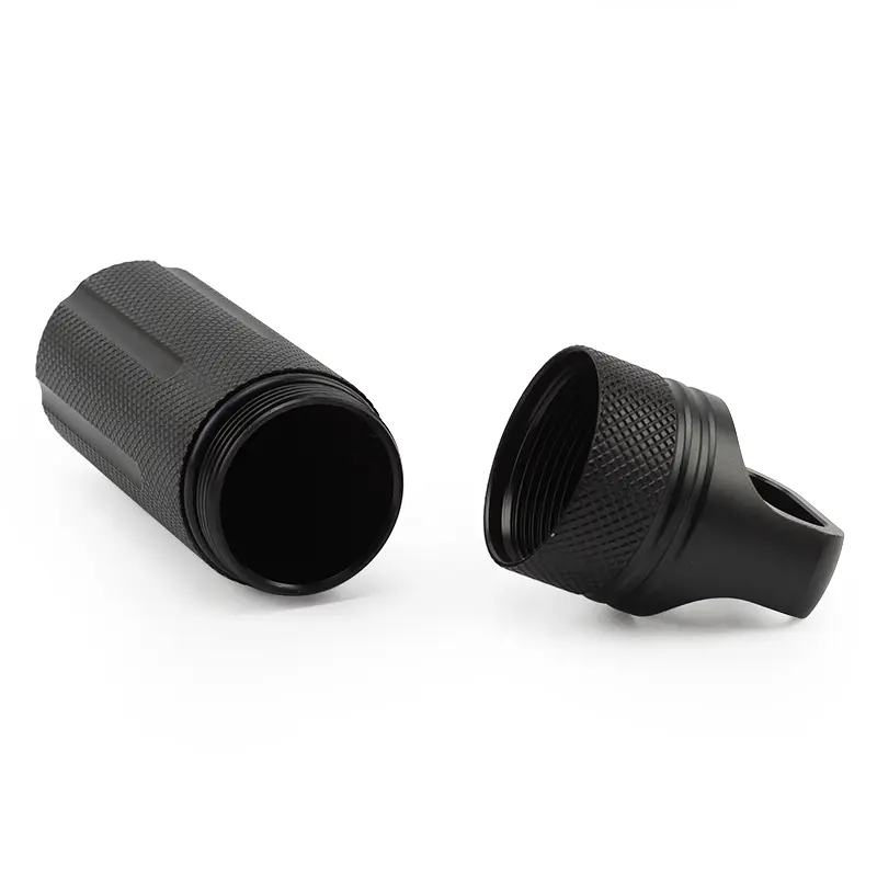 Aluminum Alloy Waterproof Canister Seal Bottle Toothpick Box Outdoor Camping Small Tool