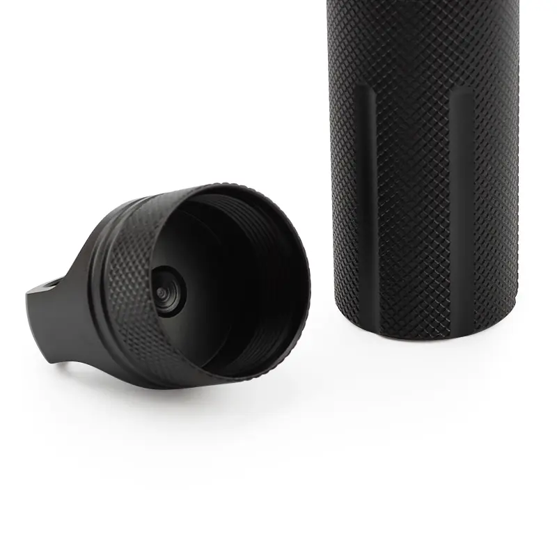 Aluminum Alloy Waterproof Canister Seal Bottle Toothpick Box Outdoor Camping Small Tool