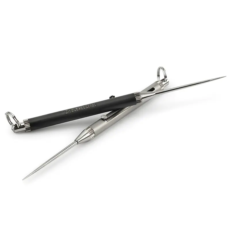 Camping Titanium Toothpick Fruit Fork Outdoor Picnic Titanium Alloy Fruit Stick Tableware