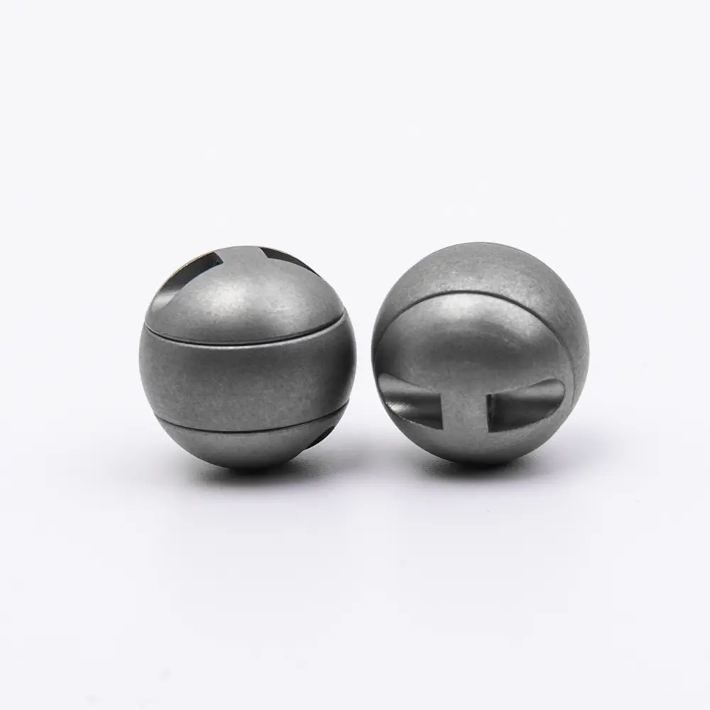 Ball Shape Titanium Alloy Keyring Rotary Buckle Gift Outdoor Tool EDC