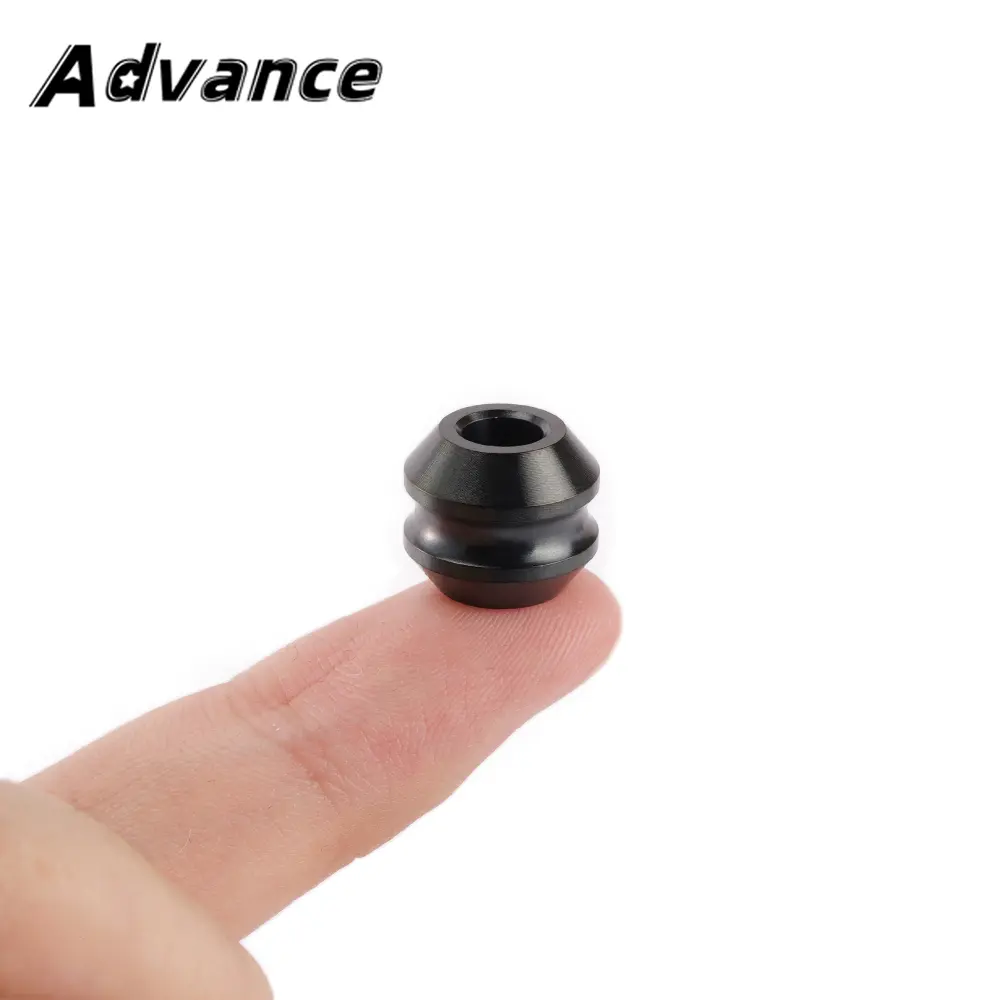 1pc Black Beads Paracord Umbrella Rope Titanium Paracord Rope Bead Accessories