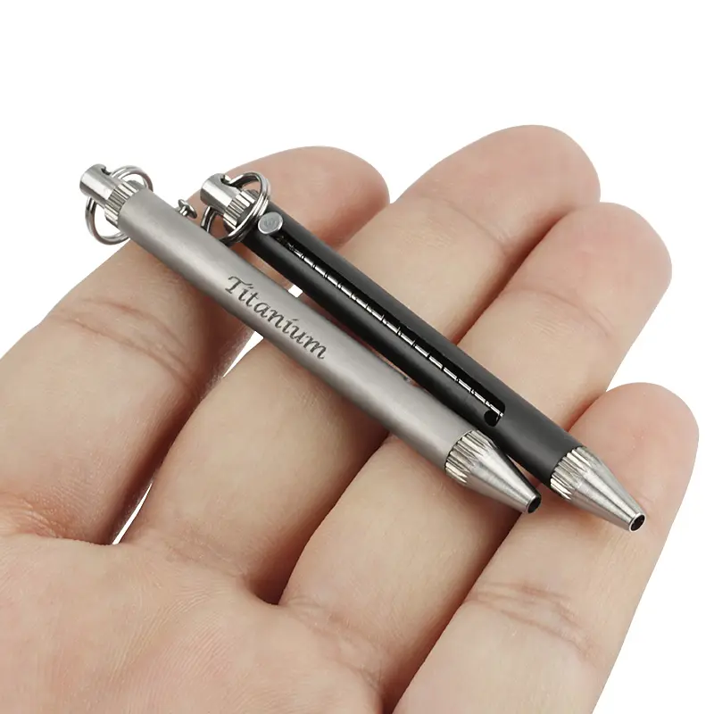 Camping Titanium Toothpick Fruit Fork Outdoor Picnic Titanium Alloy Fruit Stick Tableware