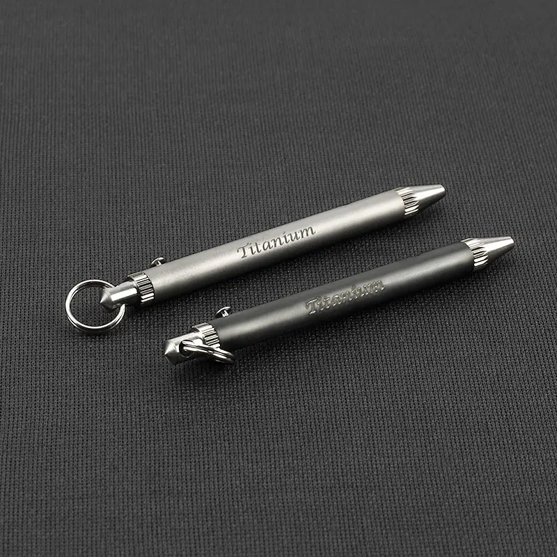 Camping Titanium Toothpick Fruit Fork Outdoor Picnic Titanium Alloy Fruit Stick Tableware