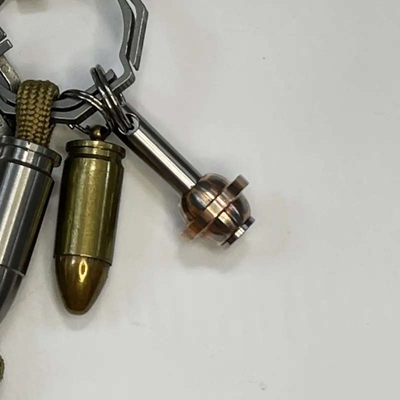 Connect Accessories Titanium Alloy DIY Pendant Connection Outdoor EDC Small Tool Buckle Beads