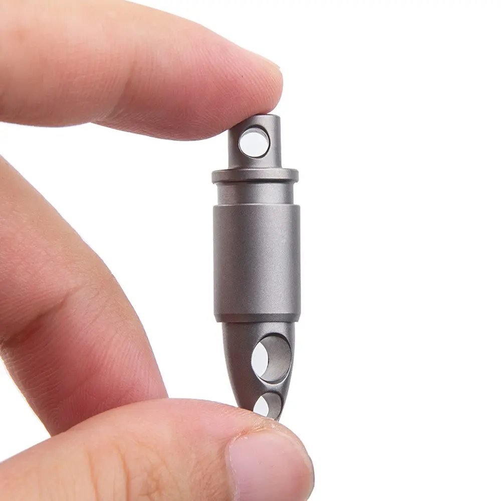 Mini Swivel Ring Buckle Titanium Alloy Keyring Rotary Man Gift Outdoor Tool EDC