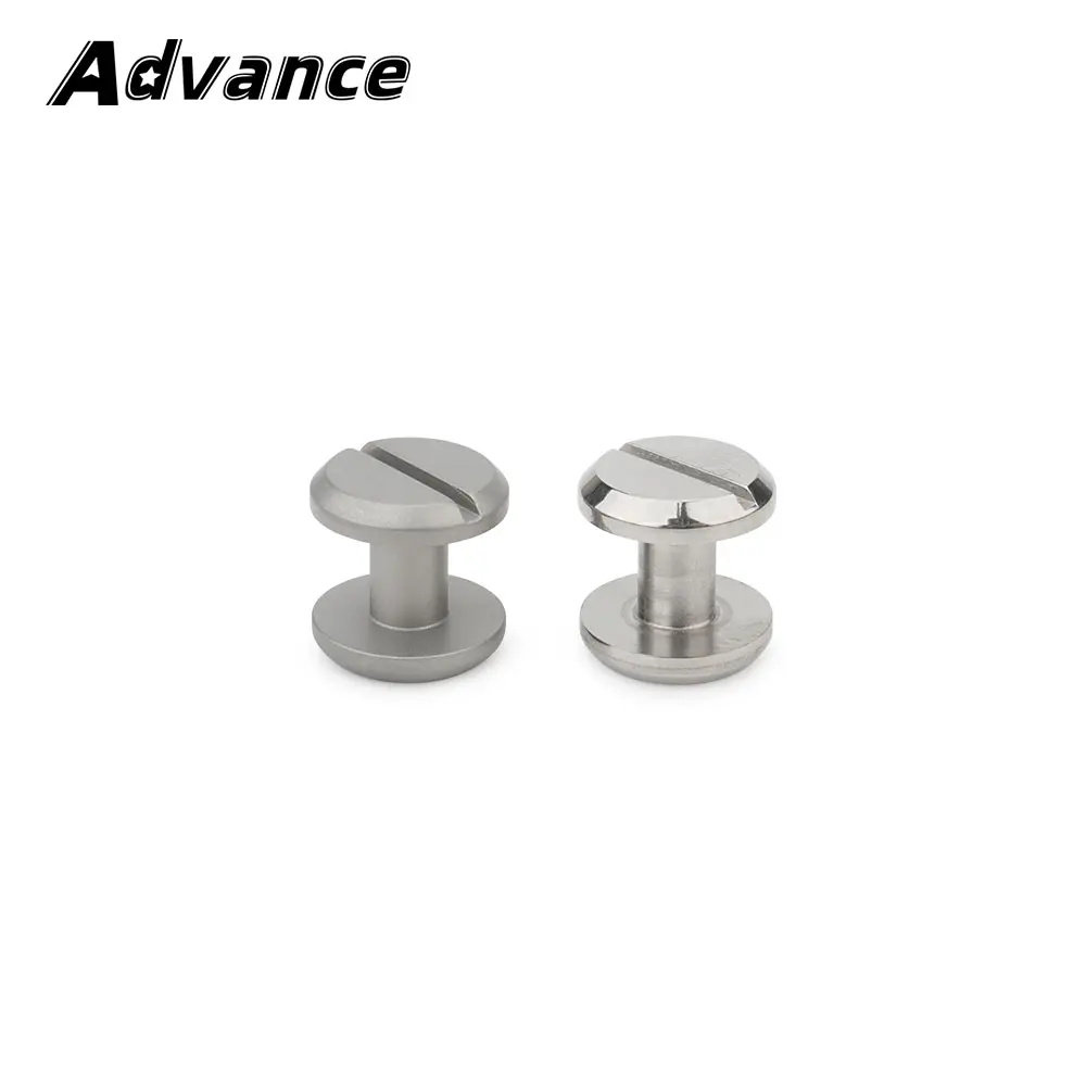 2pcs Titanium Alloy Waist Belt Screw Car Keyring Fixed Pin Buckle Ultra-light Outdoor EDC Small Tool Accessories